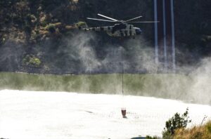 İZMİR (AA) – İzmir'in Ödemiş ilçesindeki ormanlık alanda dün çıkan