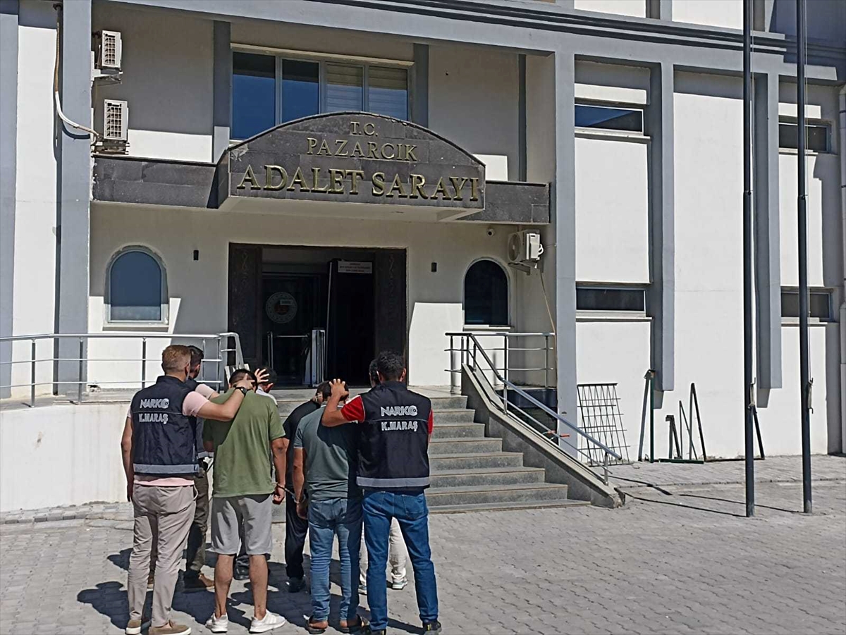 Kahramanmaraş'ta uyuşturucu operasyonunda 4 zanlı tutuklandı