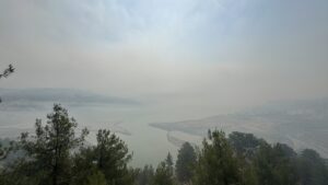 KAHRAMANMARAŞ (AA) – Kahramanmaraş'ın Onikişubat ilçesinde dün çıkan orman yangınına