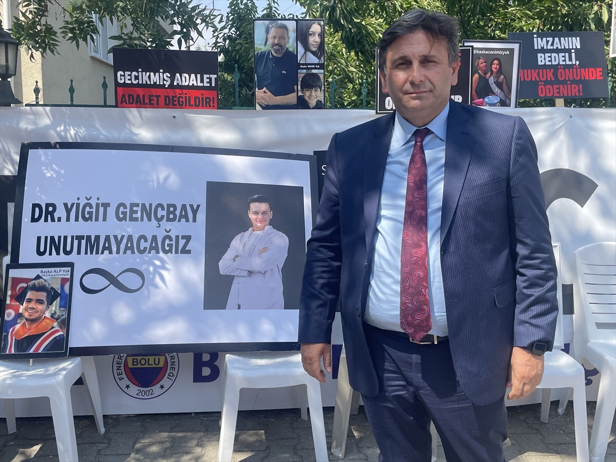 Kartalkaya'daki otel yangınında oğlunu kaybeden acılı baba, olaya ve davaya ilişkin konuştu