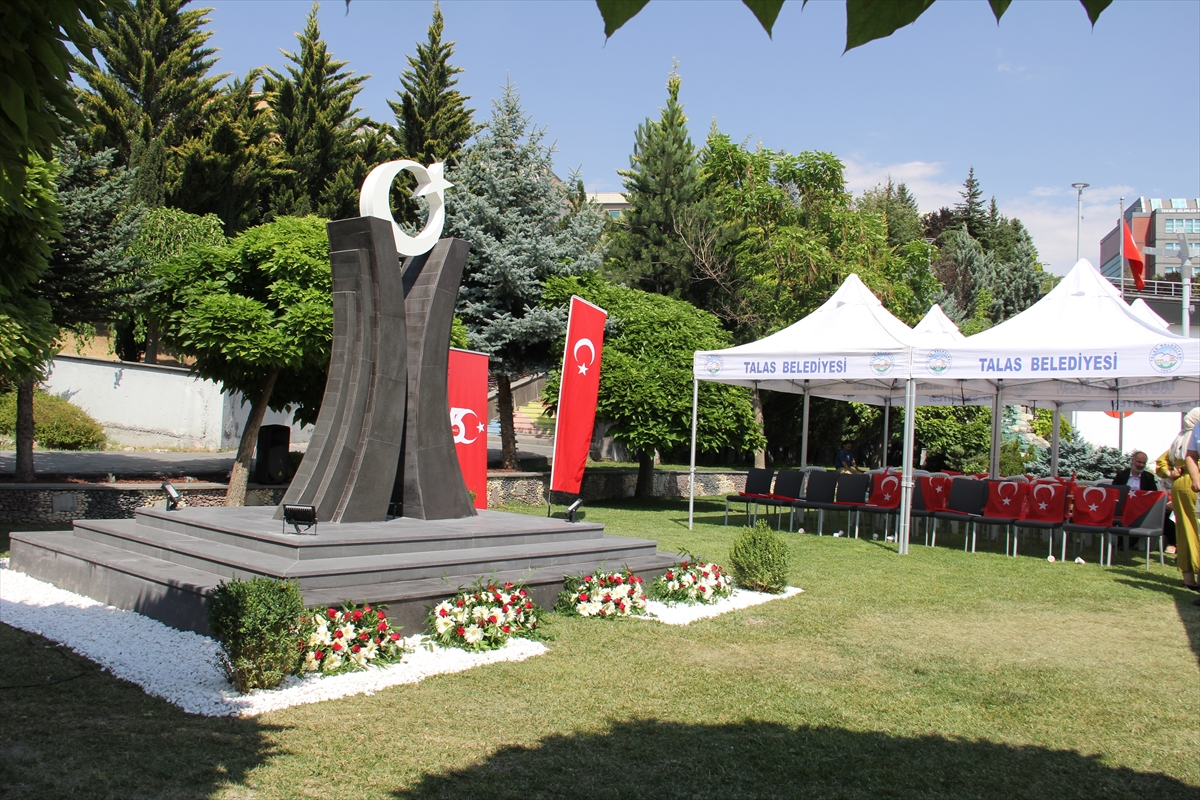 Kayseri Üniversitesi'nde “Şehitler Anıtı” açıldı