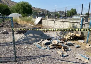 KAYSERİ (AA) – Kayseri'nin Melikgazi ilçesinde 1 işçi kanalizasyon çalışması