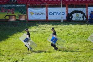 EDİRNE (AA) – Edirne'deki 664. Kırkpınar Yağlı Güreşleri'nde huzur ve