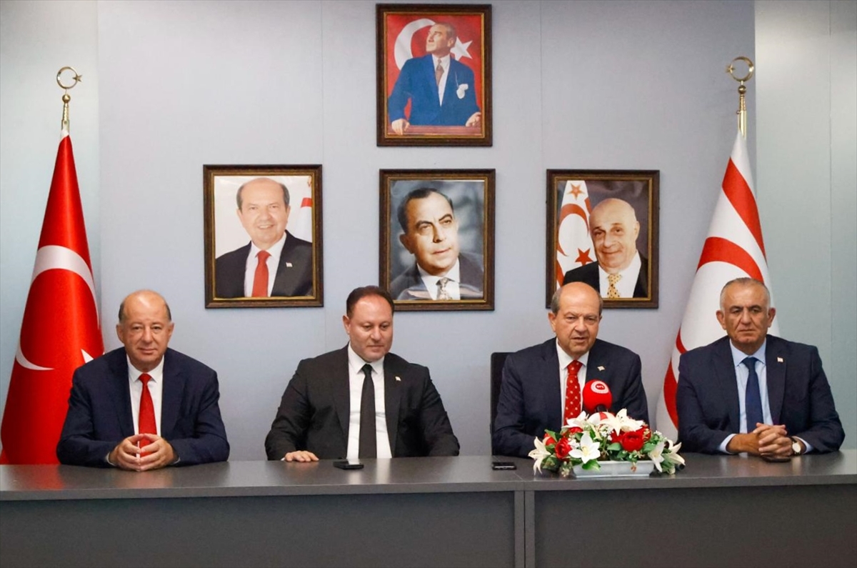 KKTC Cumhurbaşkanı Tatar, 5+1 görüşmelerine katılmak üzere New York'a gitti
