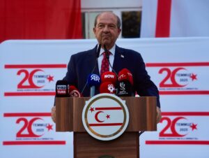 İSTANBUL (AA) – Kuzey Kıbrıs Türk Cumhuriyeti (KKTC) Cumhurbaşkanı Ersin