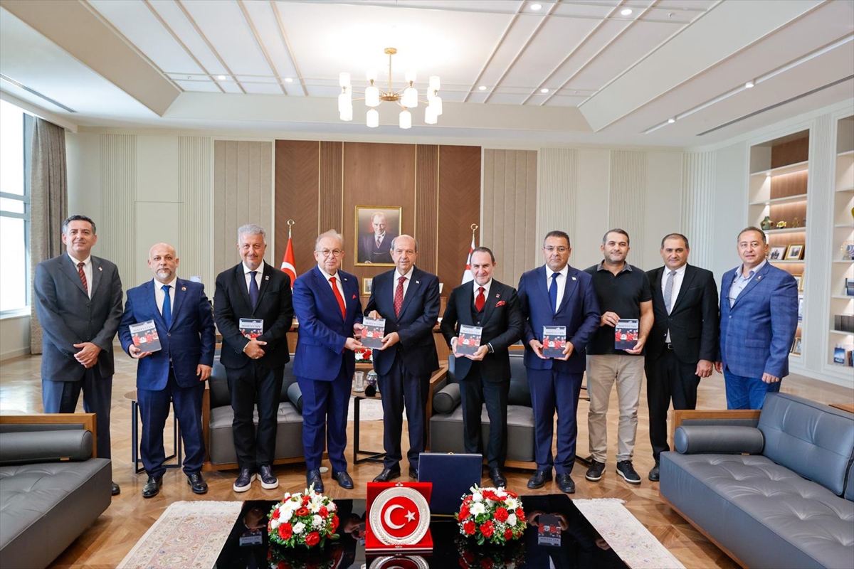 KKTC Cumhurbaşkanı Tatar'ın “Mavi Vatan” ile ilgili söylemleri kitaplaştırıldı