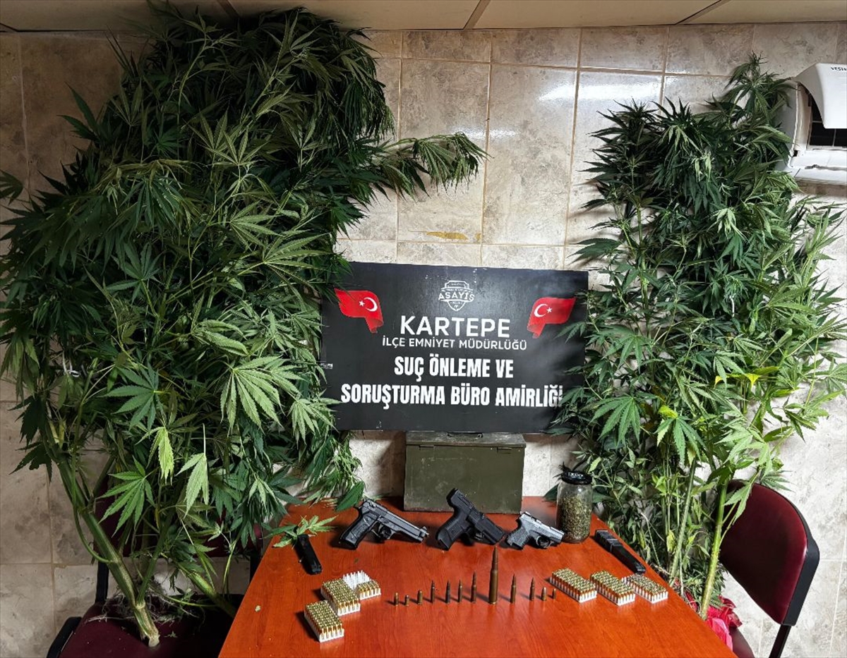 Kocaeli'de uyuşturucu ve mühimmat ele geçirilen operasyonun şüphelisi tutuklandı