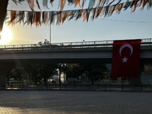 KONYA (AA) – Konya'da "Terörsüz Türkiye"ye destek için kamu binalarına