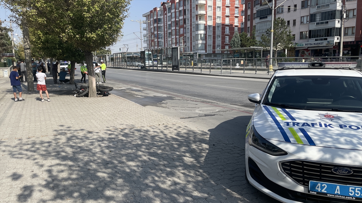 Konya'da motosikletin bisiklete çarptığı kazada 2 kişi hayatını kaybetti