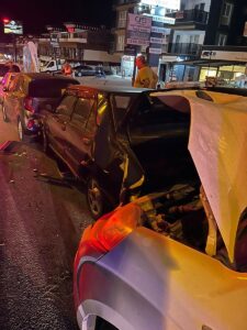 AYDIN (AA) – Aydın'ın Kuşadası ilçesinde yabancı turistleri taşıyan tur