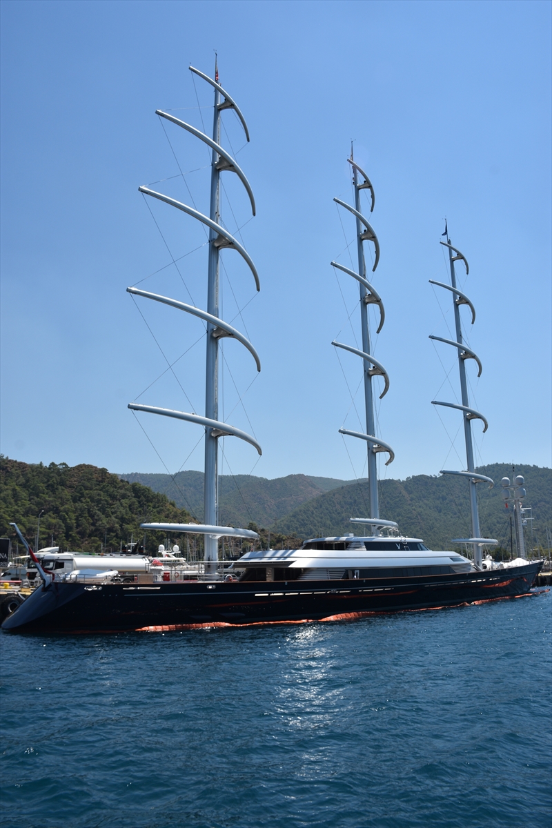 “Maltese Falcon” isimli lüks yat Marmaris'te