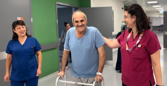 Manisa'da yüksekten düşen kişi “pelvis cerrahisi” ile ayağa kalktı