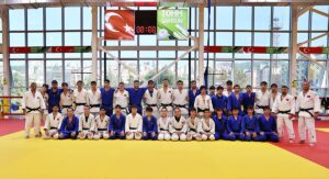 SAMSUN (AA) – Ümit ve genç milli judocular, Samsun'daki Türkiye