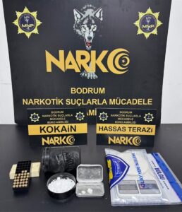MUĞLA (AA) – Muğla'nın Bodrum ilçesinde uyuşturucu ticareti yaptıkları iddiasıyla