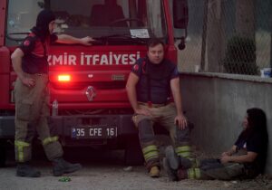 İZMİR (AA) – METİN AYDEMİR – İzmir'de çıkan orman yangınlarında