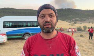 - "Biz yukarıdan gelirken onlar bir aşağıdaki arazözdeydiler. 'Gidelim' dedik,