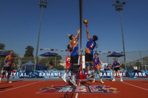 İSTANBUL (AA) – Red Bull Back Line 4×4 sokak voleybolu