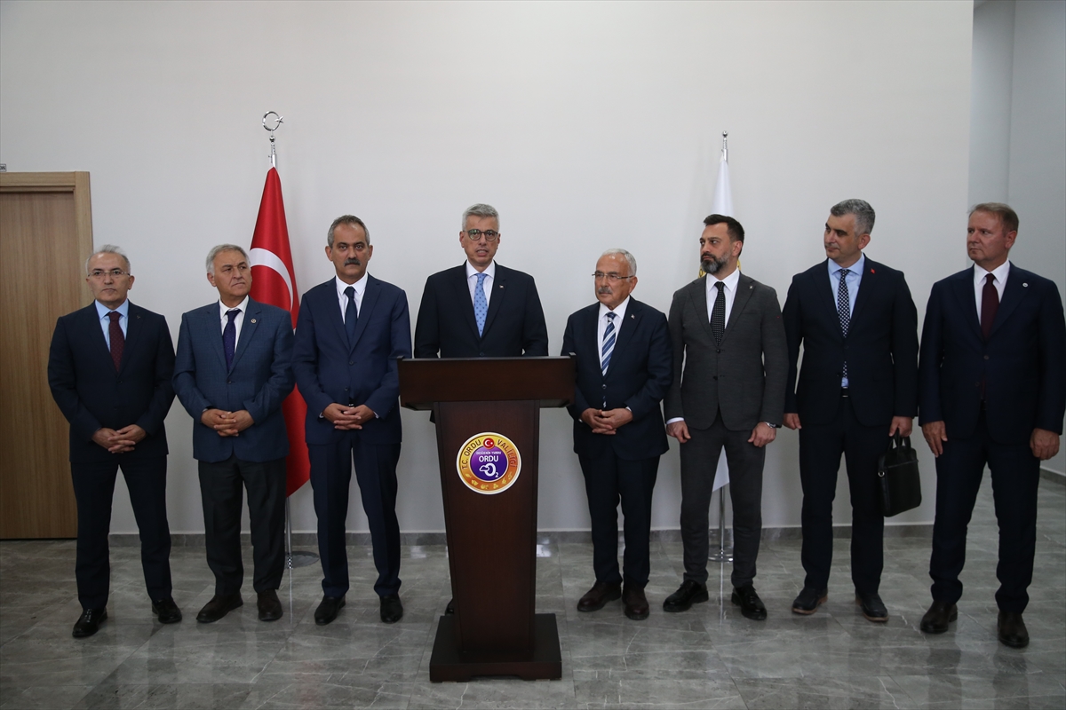 Sağlık Bakanı Kemal Memişoğlu, Ordu'da konuştu: