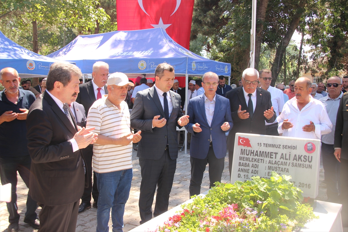 Samsun'da “15 Temmuz” şehitleri anıldı