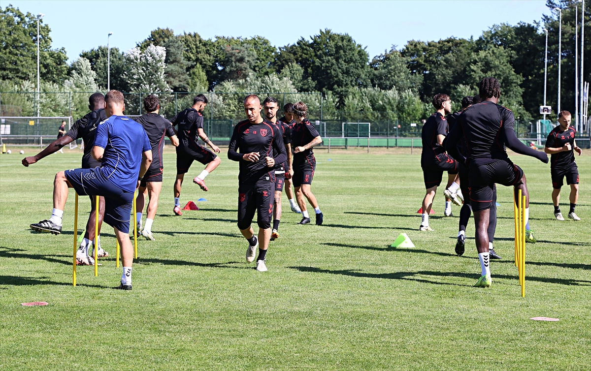 Samsunspor, Hollanda'da kampında kuvvet çalıştı