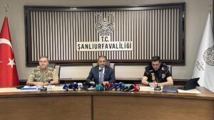 ŞANLIURFA (AA) – Şanlıurfa Valisi Hasan Şıldak, anız yakan 114