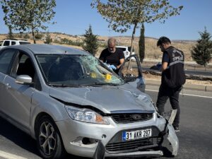 ŞANLIURFA (AA) – Şanlıurfa'nın Haliliye ilçesinde otomobilin çarptığı yaya hayatını