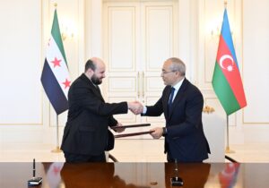 BAKÜ (AA) – Azerbaycan Devlet Petrol Şirketi (SOCAR) ile Suriye