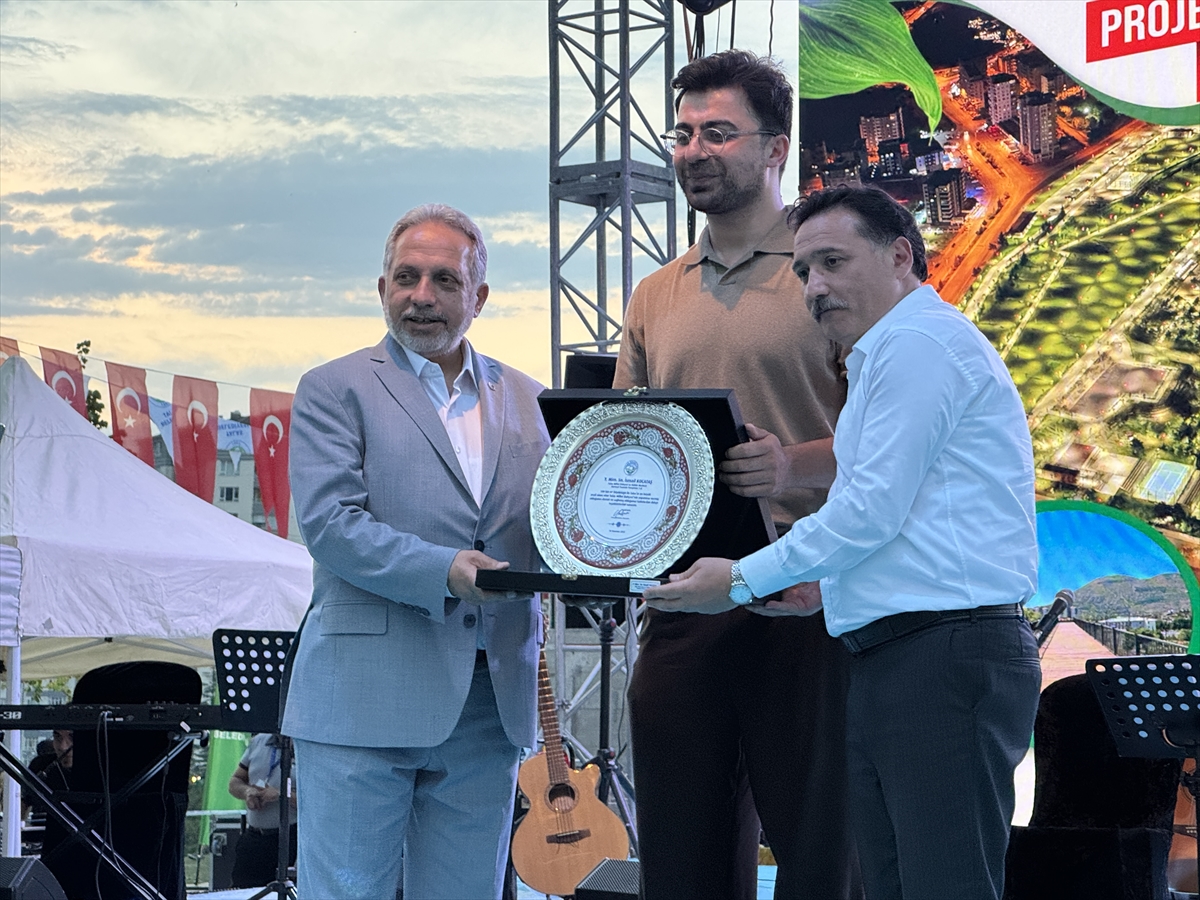 Talas Millet Bahçesi törenle açıldı