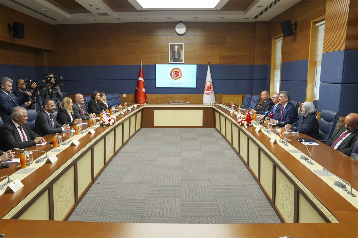 TBMM Adalet Komisyonu Başkanı Yüksel, KKTC Cumhuriyet Meclisi heyetiyle görüştü