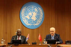 TBMM (AA) – TBMM Başkanı Numan Kurtulmuş, Altıncı Dünya Parlamento