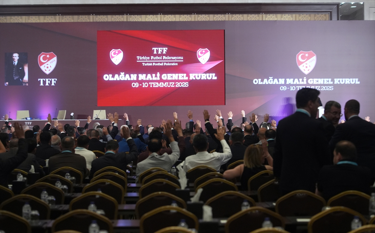 TFF Olağan Mali Genel Kurulu başladı