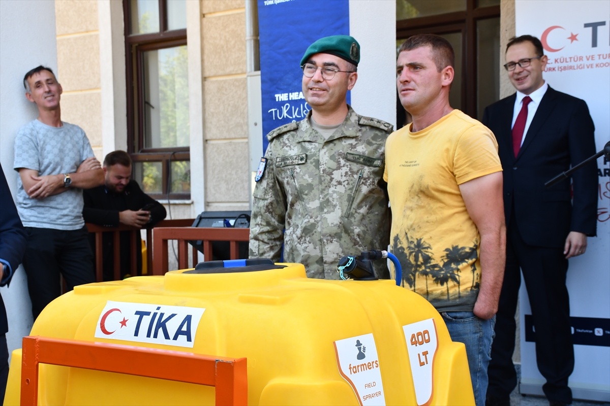 TİKA’dan, Kosova’nın tek Türk belediyesi Mamuşa’daki çiftçilere destek
