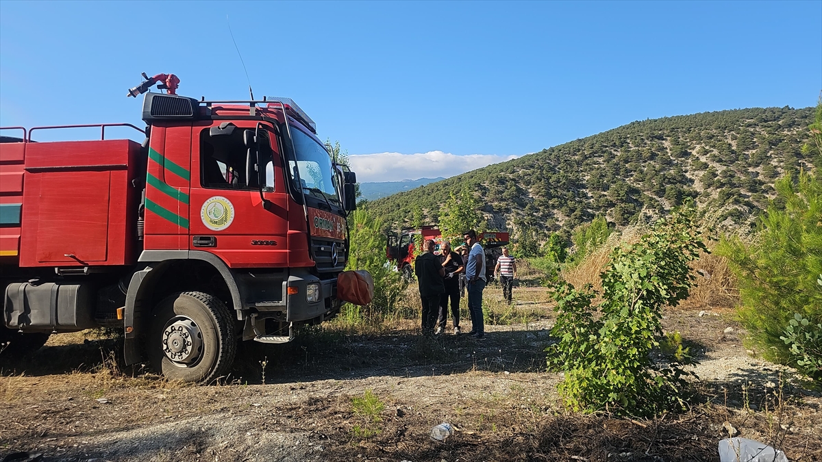 Tokat'ta çıkan orman yangını kontrol altına alındı
