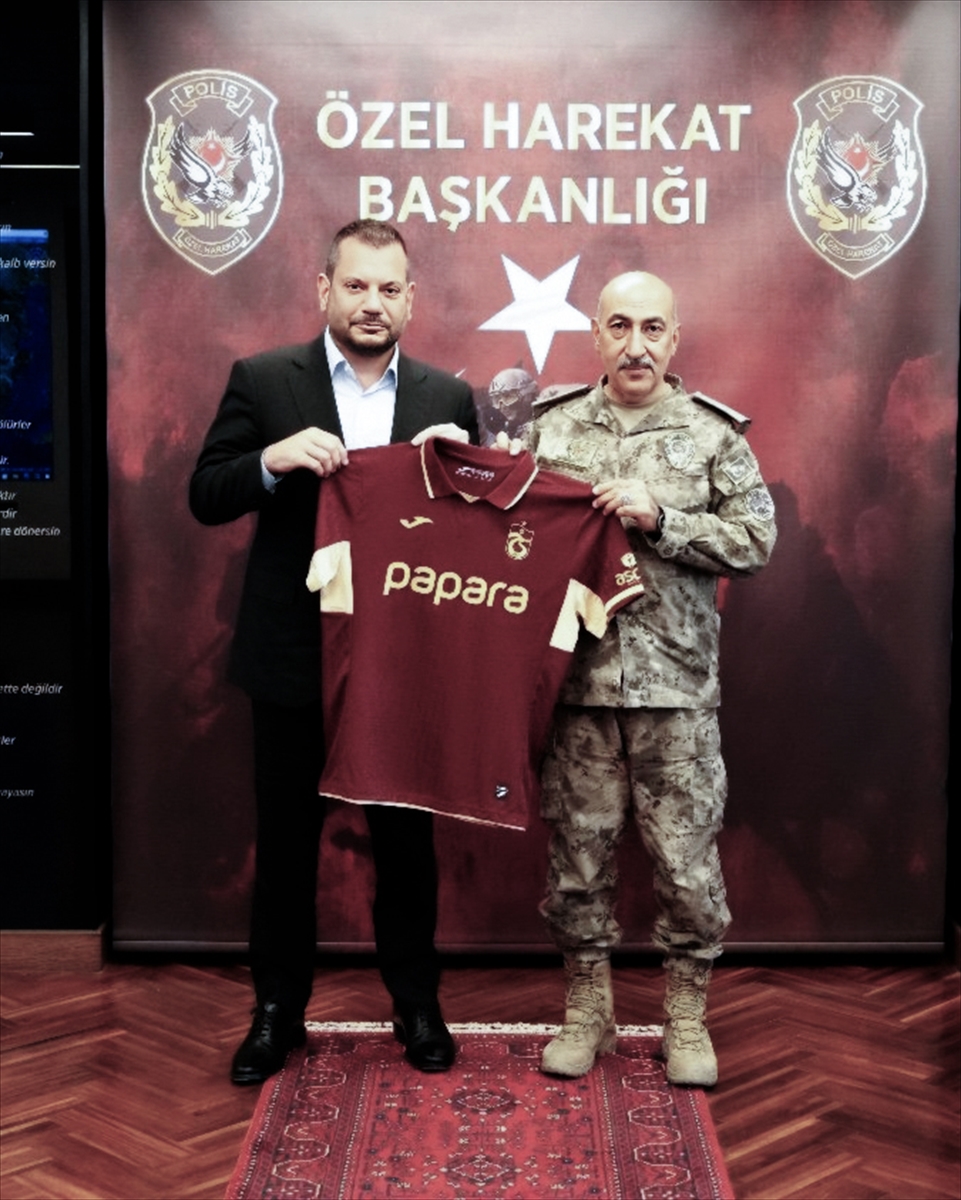 Trabzonspor Başkanı Doğan, Jandarma Genel Komutanlığı ile Özel Harekat Başkanlığını ziyaret etti