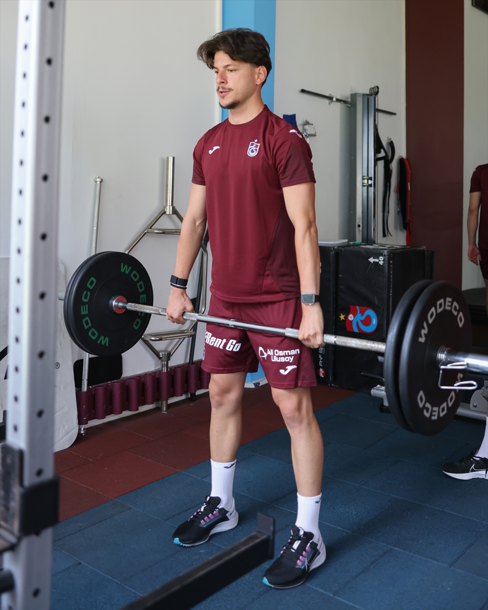 Trabzonspor, yeni sezon hazırlıklarını sürdürdü