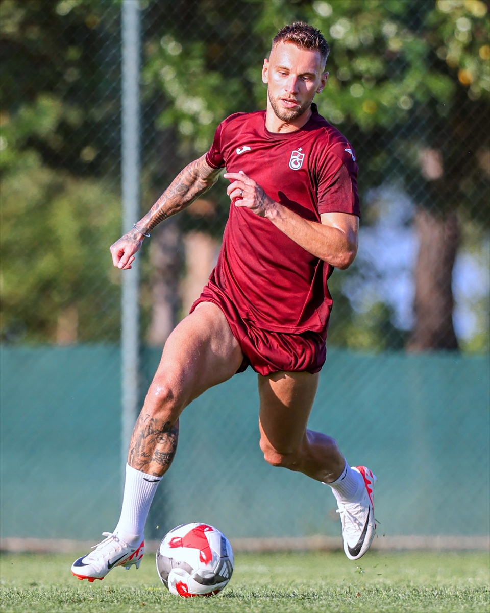 Trabzonspor, yeni sezon hazırlıklarını sürdürdü