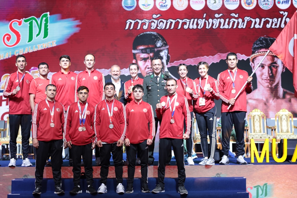 TSK Muaythai Milli Takımı, CISM Muaythai Challenge Şampiyonası'nda 11 madalya kazandı