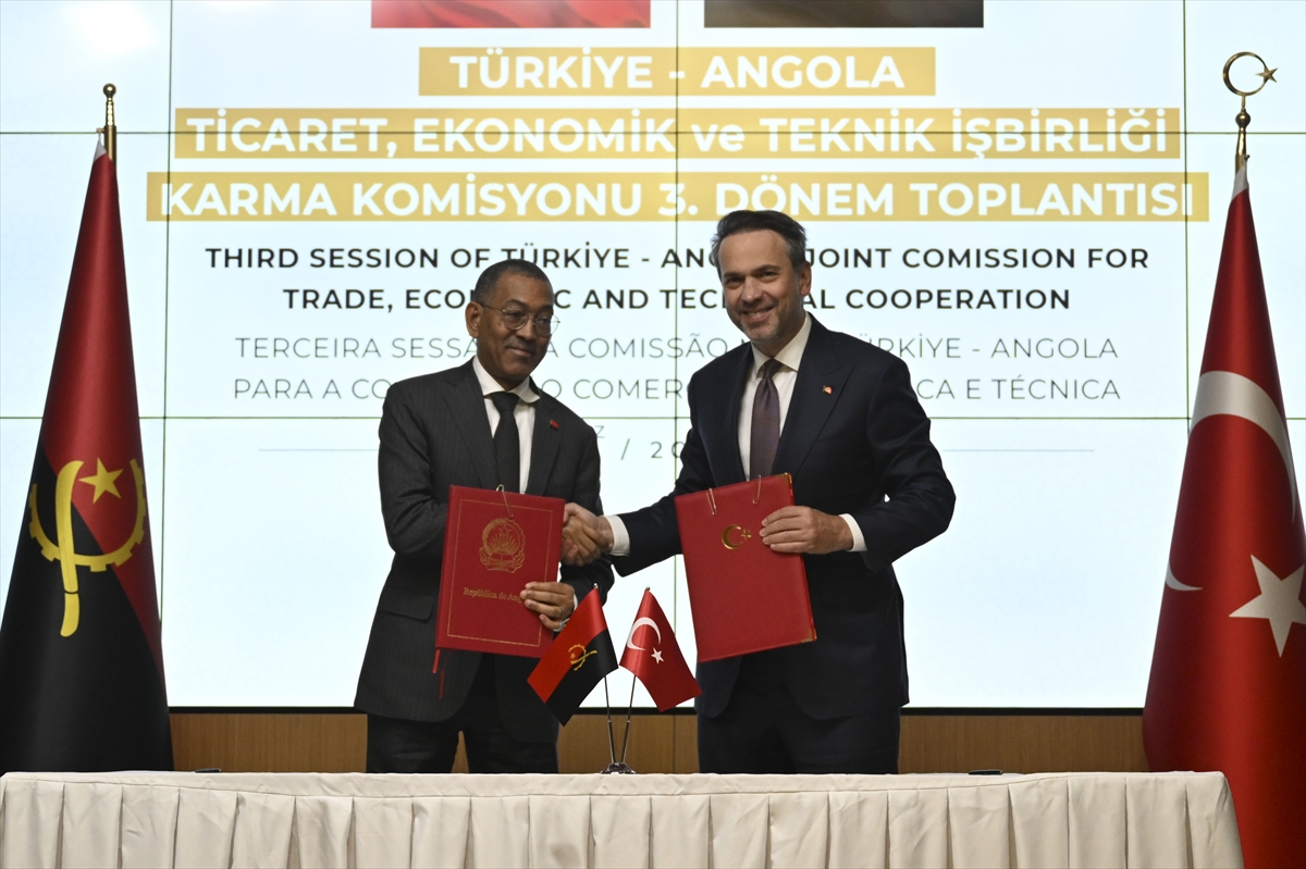 Türkiye, Angola ile ticaret hacmini 500 milyon dolara çıkarmayı hedefliyor