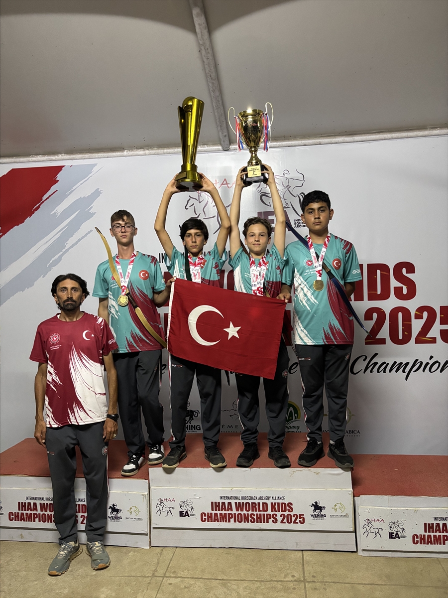 Türkiye Geleneksel Atlı Okçuluk Yıldız Milli Takımı, Endonezya'da 2. oldu