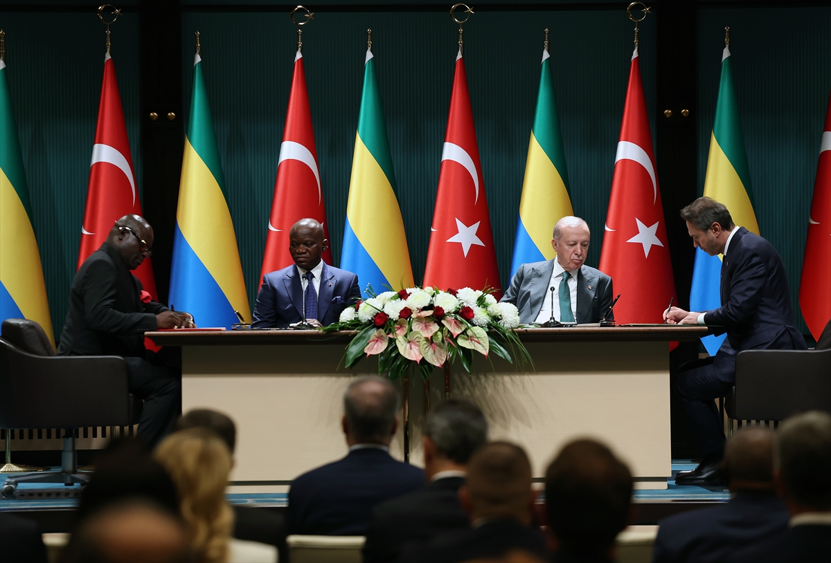 Türkiye ile Gabon arasında 8 anlaşma imzalandı