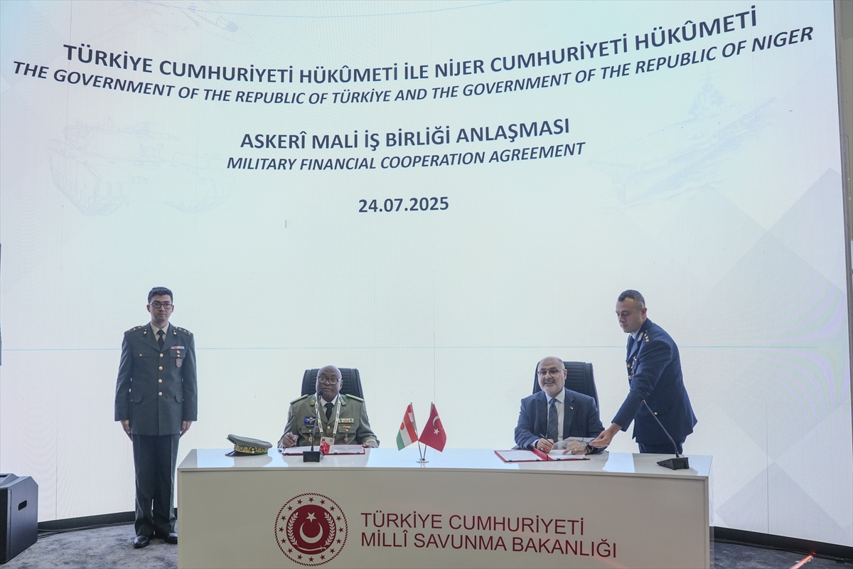 Türkiye ile Nijer arasında “Askeri Mali İşbirliği Anlaşması”