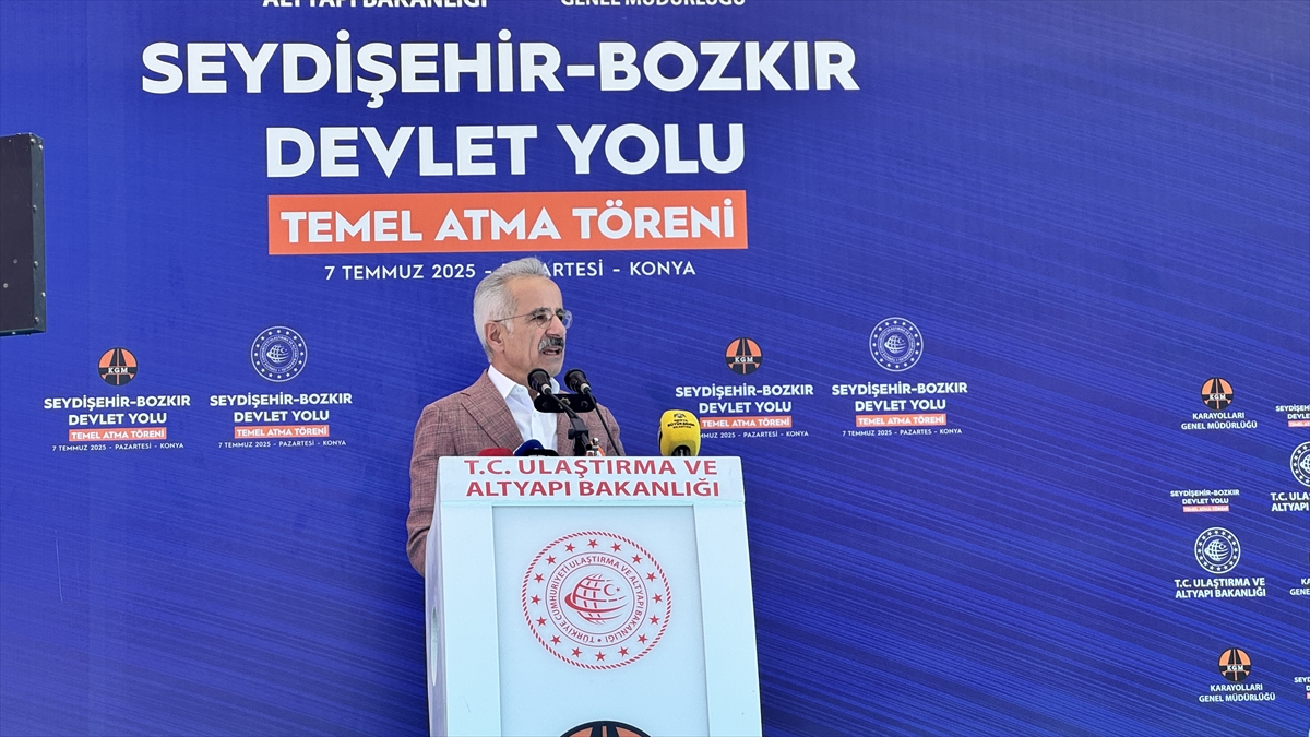 Ulaştırma ve Altyapı Bakanı Uraloğlu, Konya'da konuştu: