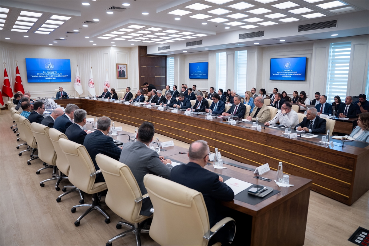 “Ulusal İş Sağlığı ve Güvenliği Konseyi” başkentte toplandı