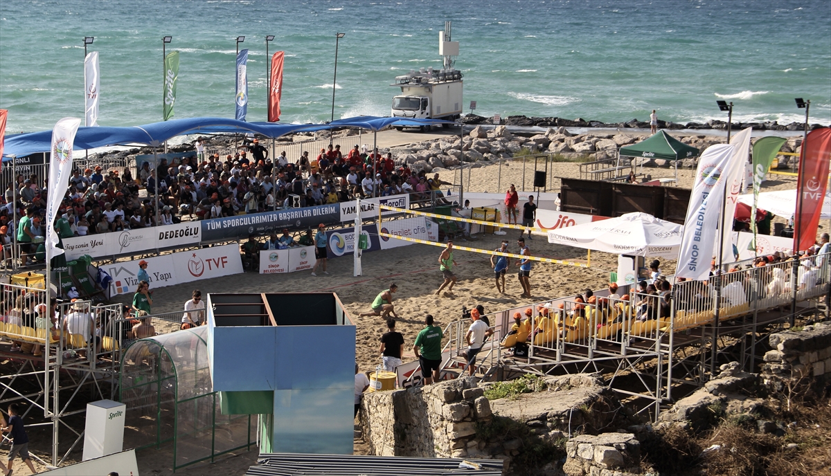 Uluslararası Pro Beach Voleybol Turnuvası'nın Sinop etabı sona erdi