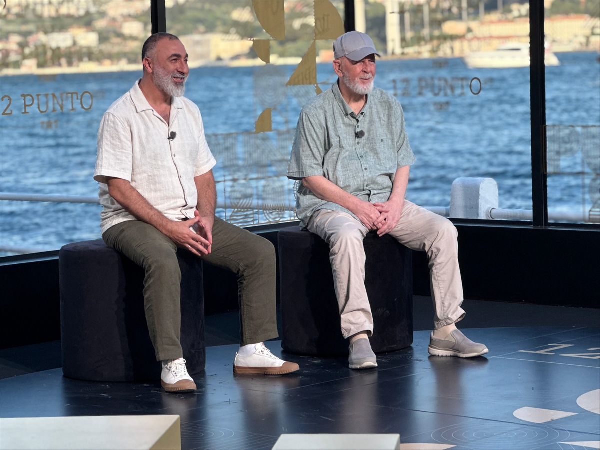 Yazar Mustafa Kutlu ve yönetmen Ahmet Sönmez, TRT 12 Punto'ya konuk oldu
