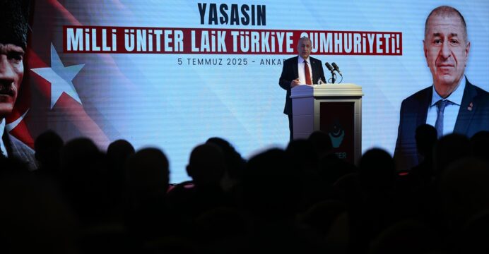 Zafer Partisi Genel Başkanı Özdağ, basın toplantısı düzenledi