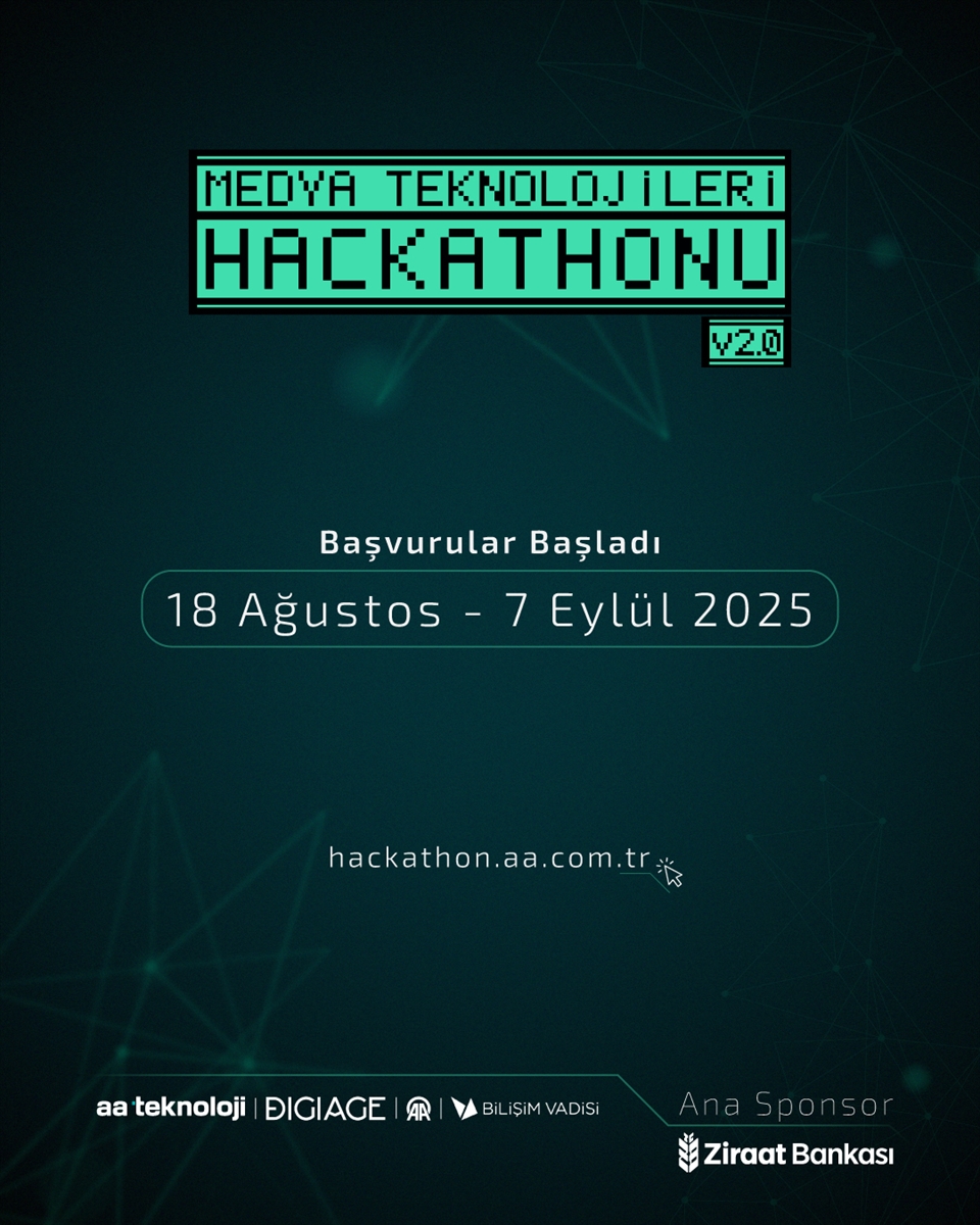 AA Medya Teknolojileri Hackathonu V2.0'a başvurular başladı