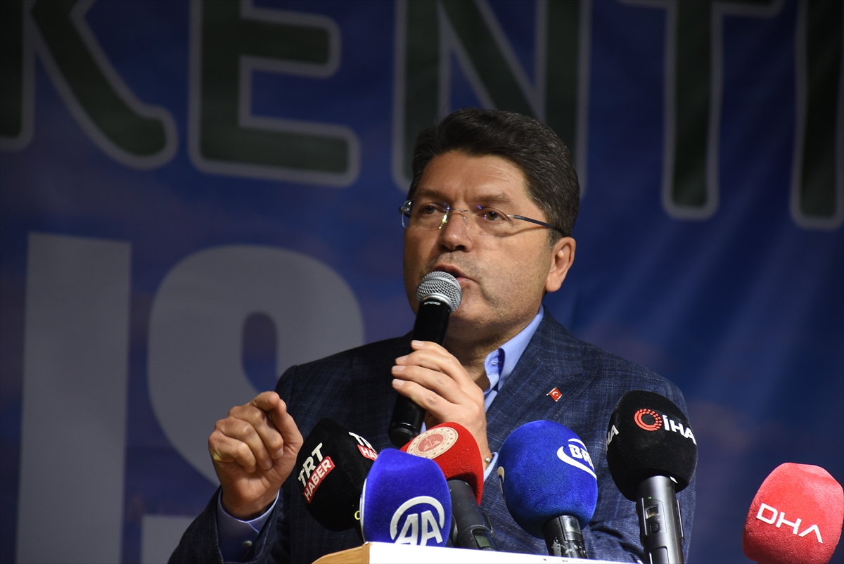 Adalet Bakanı Tunç, “Ulus Doğa Festivali”nde konuştu: