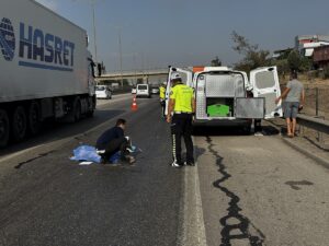 ADANA (AA) – Adana'da otoyolda tırın çarptığı yaya yaşamını yitirdi.