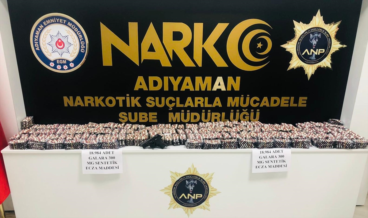Adıyaman'da uyuşturucu operasyonunda 2 zanlı tutuklandı